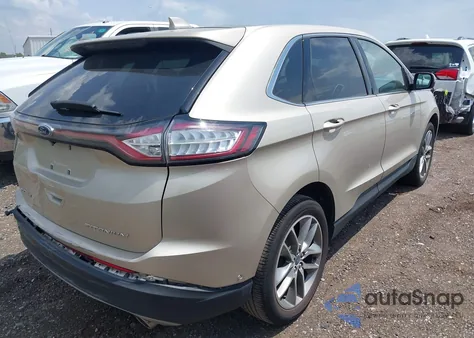 2017 Ford Edge Titanium z USA, uszkodzony, nr VIN 2FMPK3K82HBC40508